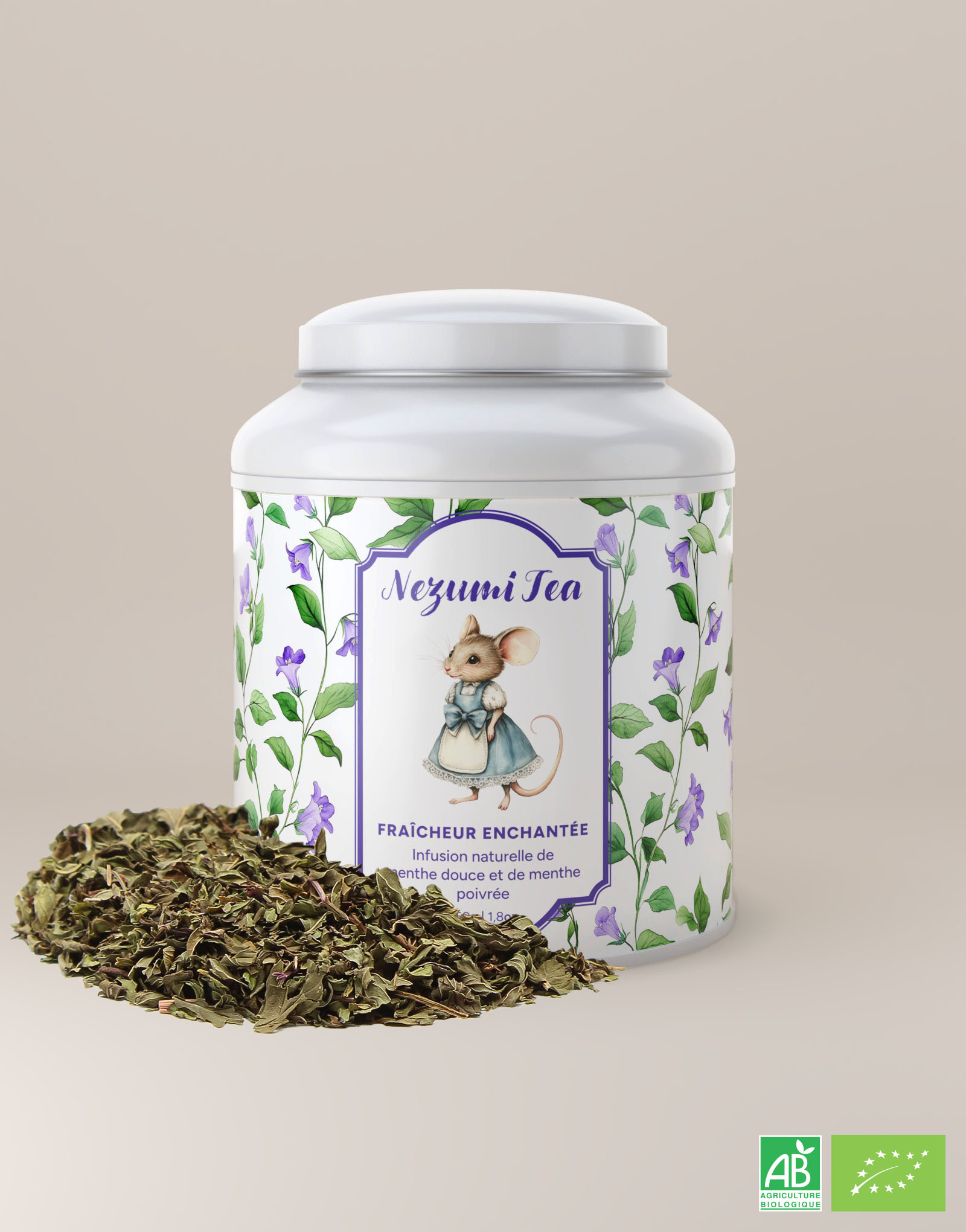 Fraîcheur Enchantée – Infusion menthe