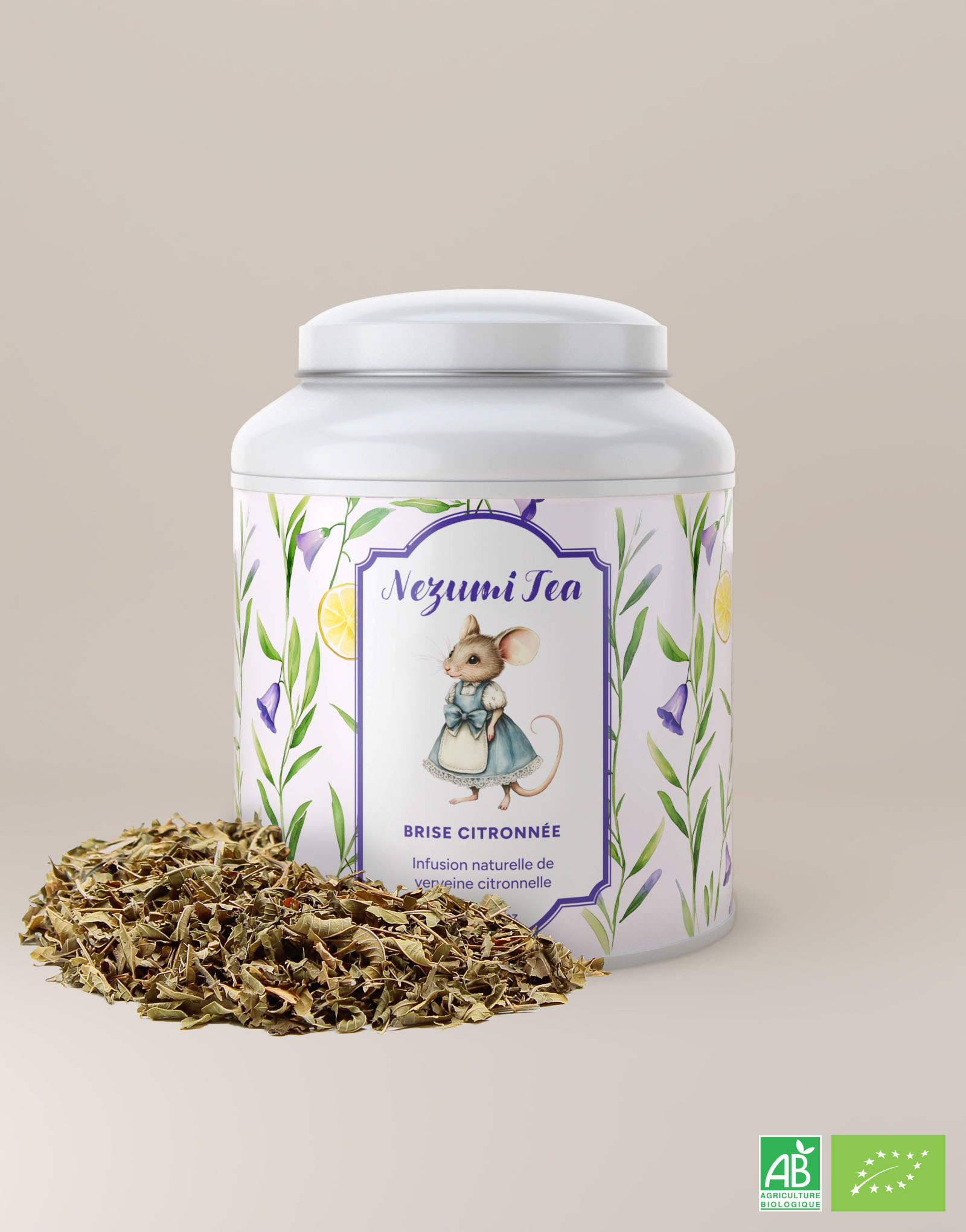 Brise Citronnée – Infusion verveine citronnelle