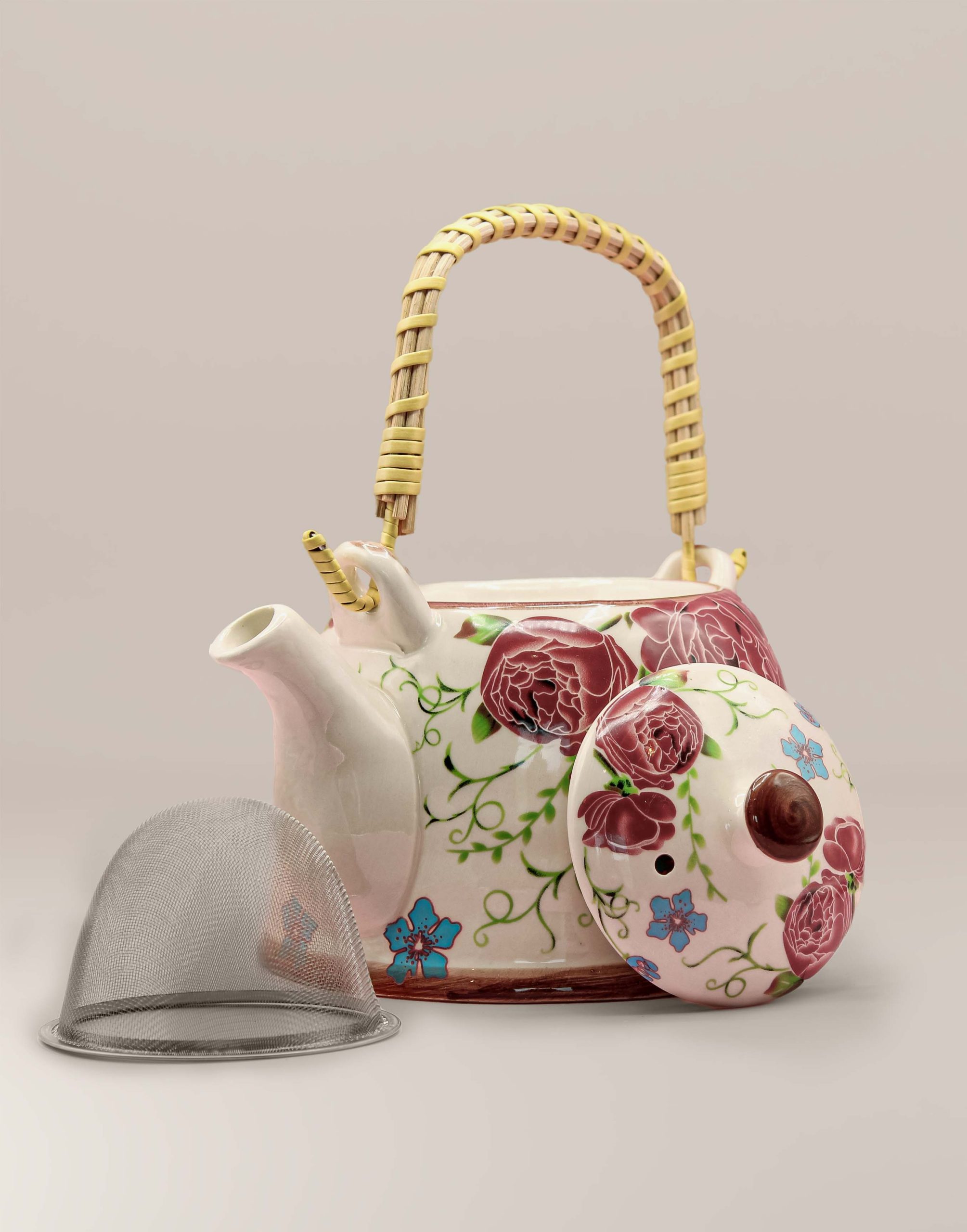 Théière - Bouquet écarlate – Image 4