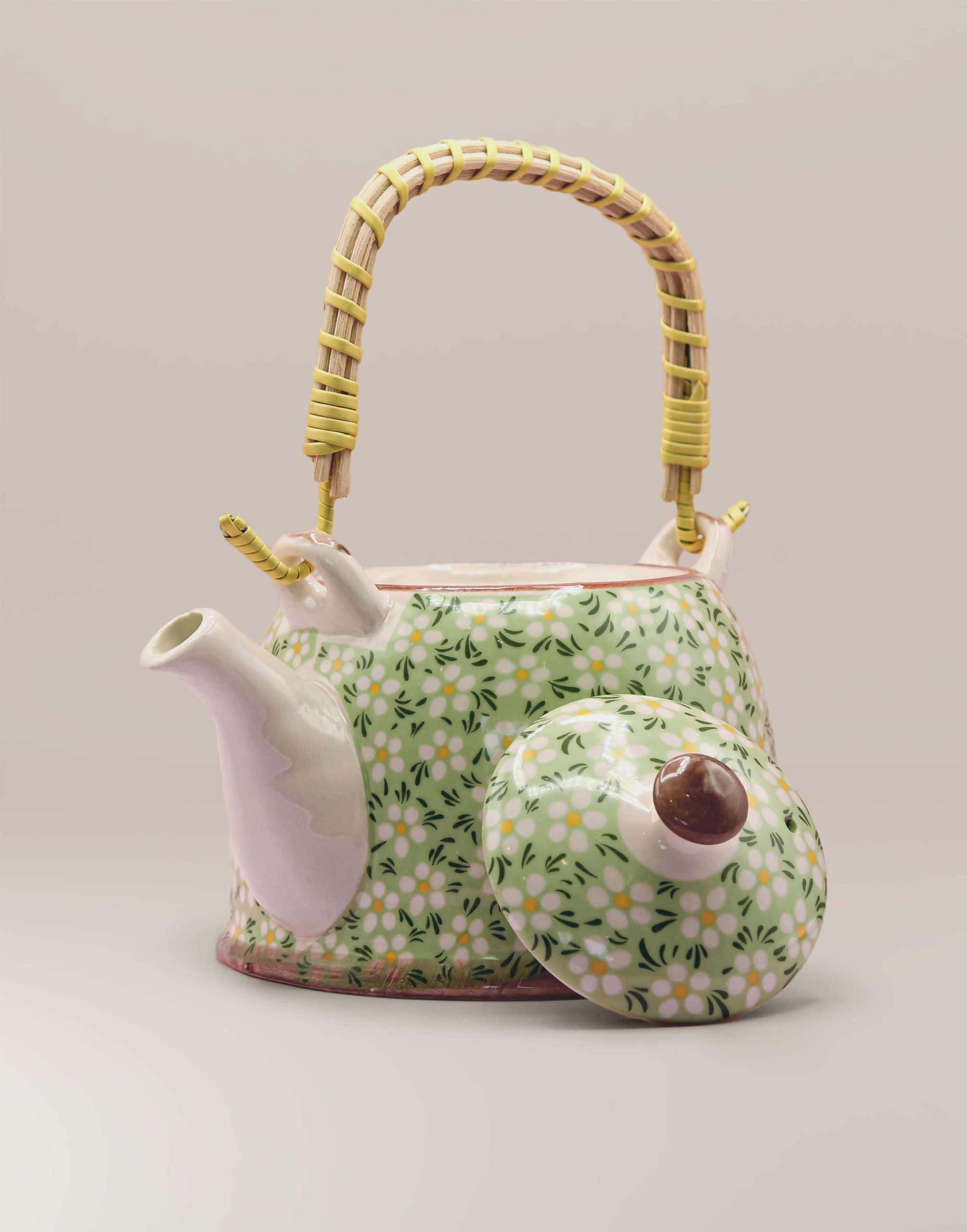 Théière - Fleurs des prés – Image 2