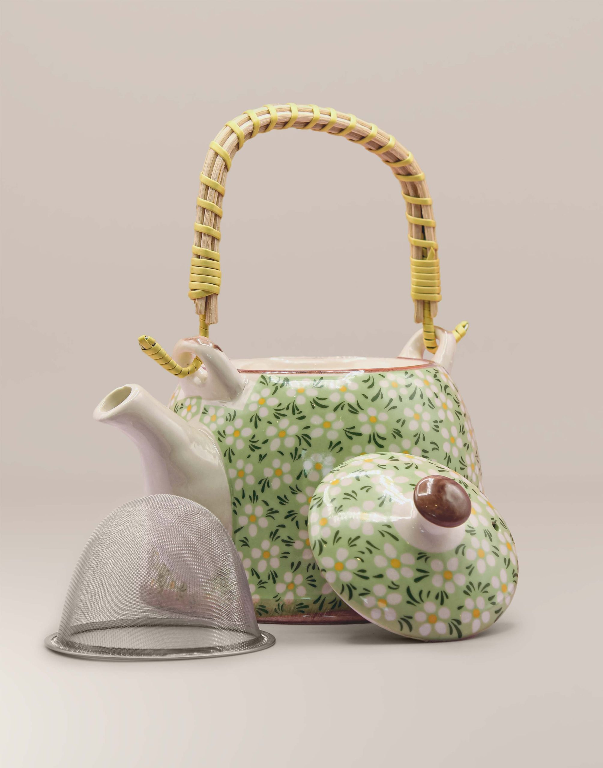 Théière - Fleurs des prés – Image 4