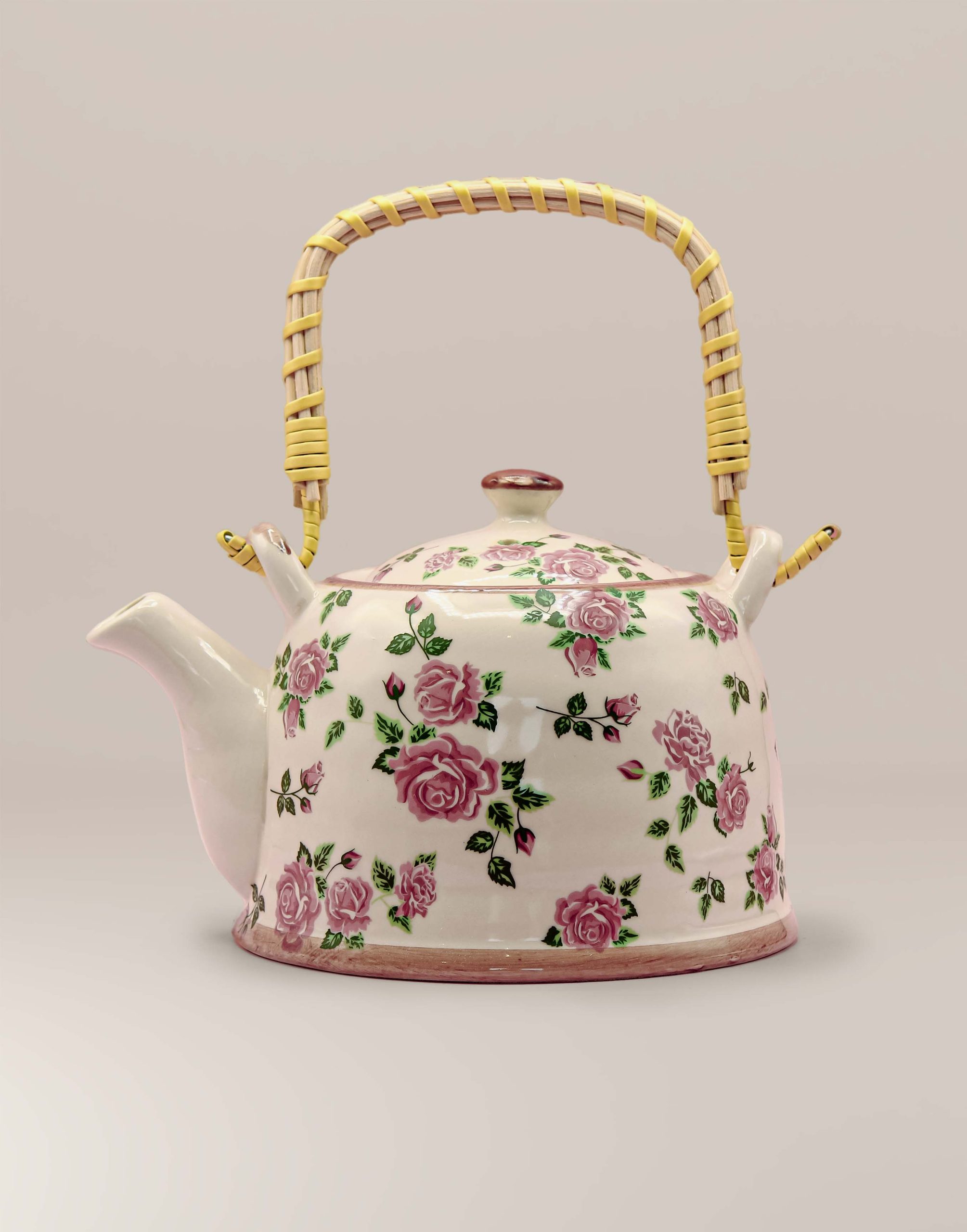 Théière – Roses d’antan