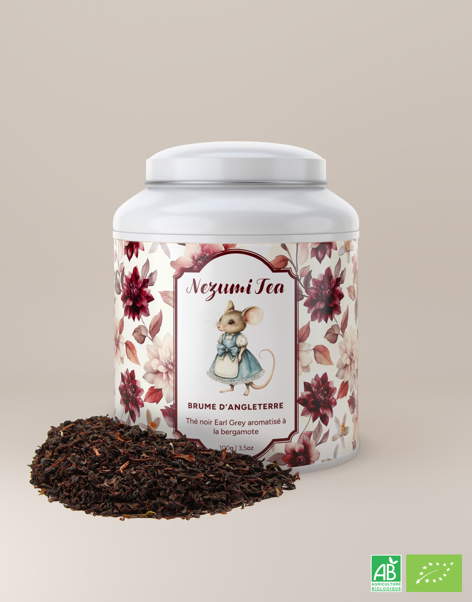 Brume d’Angleterre – Thé noir Earl Grey