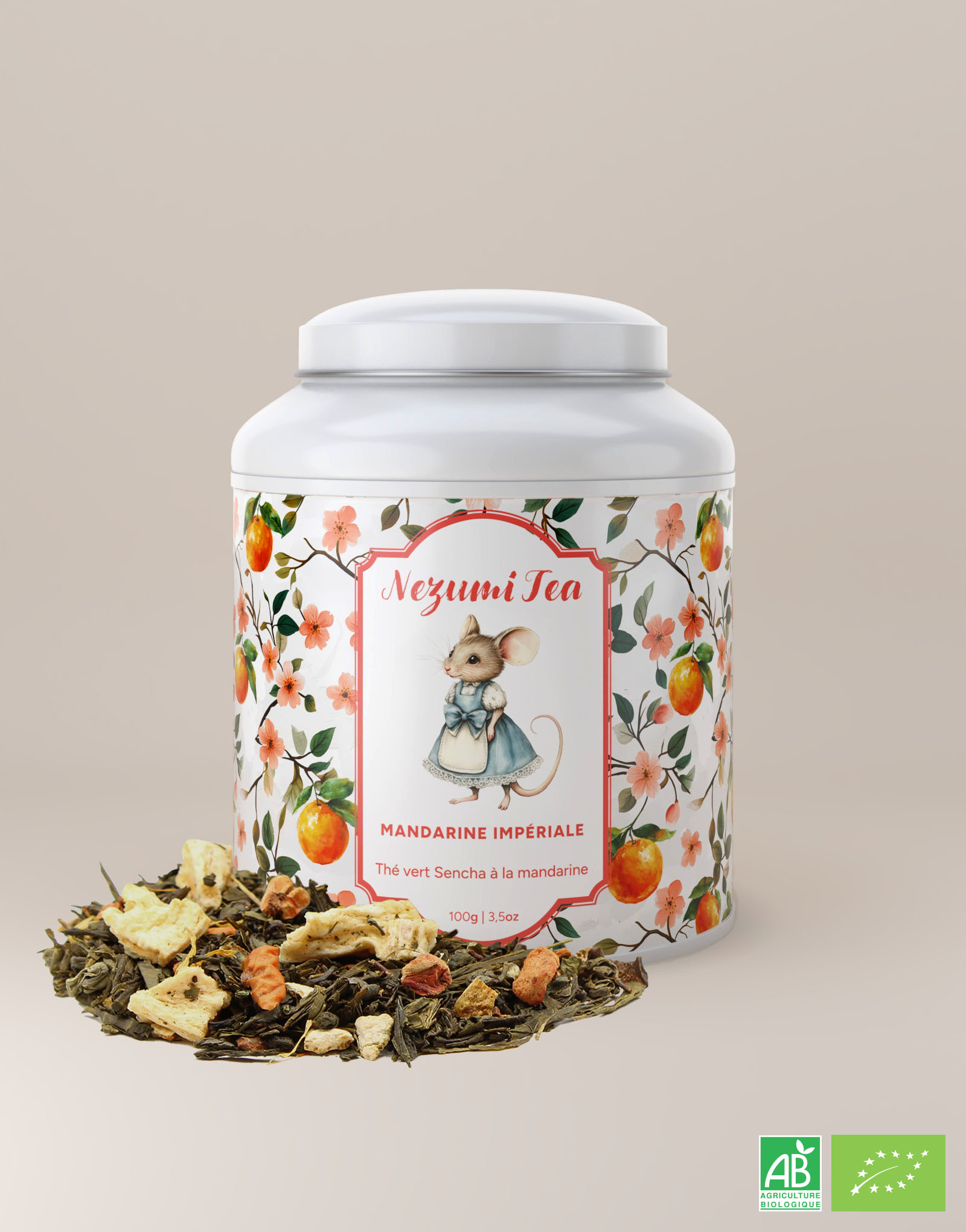 Mandarine Impériale – Thé vert Sencha mandarine