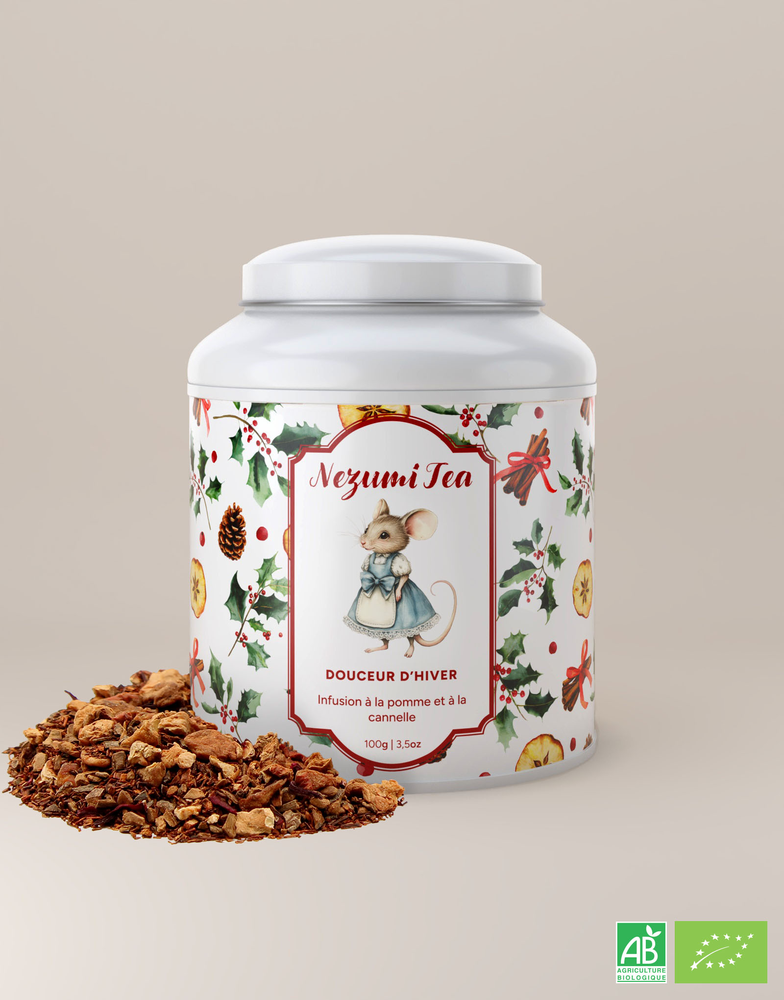 Douceur d’Hiver – Infusion pomme & cannelle
